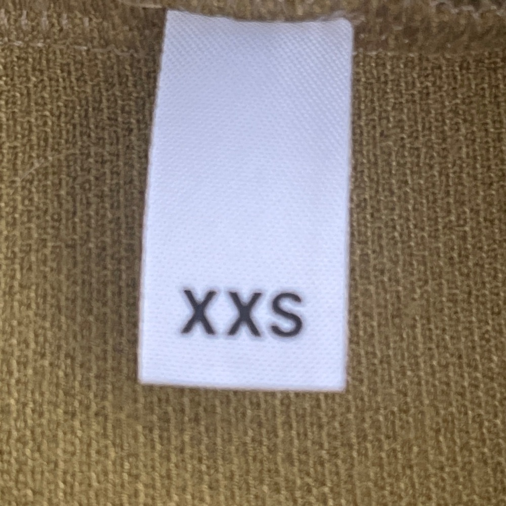 Reformation Olive Cross-Front Crop Top XXS - Picture 4 of 5